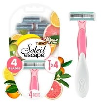 BiC Soleil Escape Scented Women's Disposable Razors with 3 Blades - Lavender & Eucalyptus