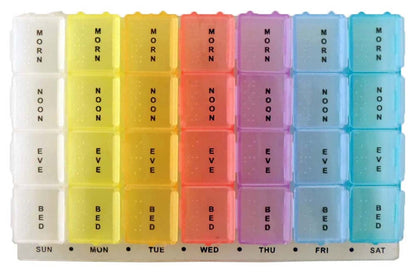 PILL PLANNER PB 7DAY RAINBOW