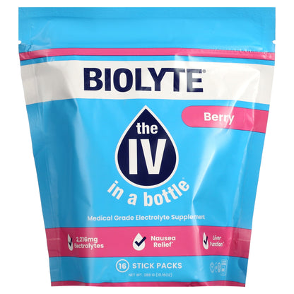 BIOLYTE LQ 12X16OZ BERRY