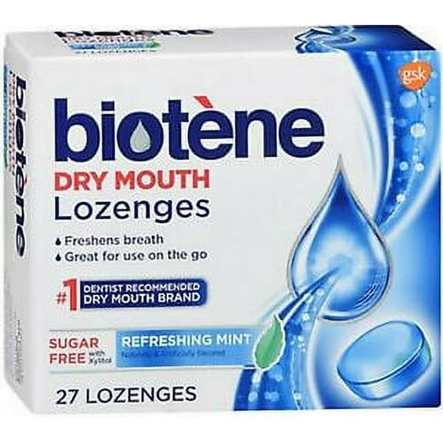 BIOTENE REFRESHING MINT LOZENGE 27 CT