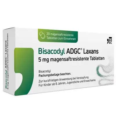 GNP BISACODYL LAXATIVE 5 MG TAB 25CT