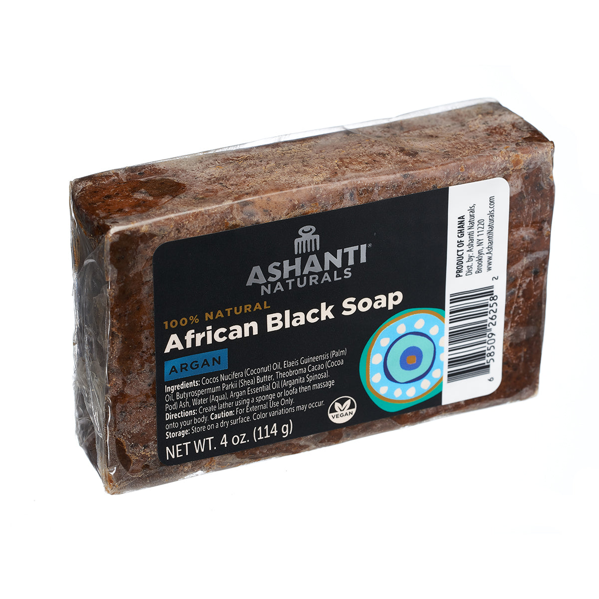 ASHANTI 100% BLK SOAP BAR LAV4Z