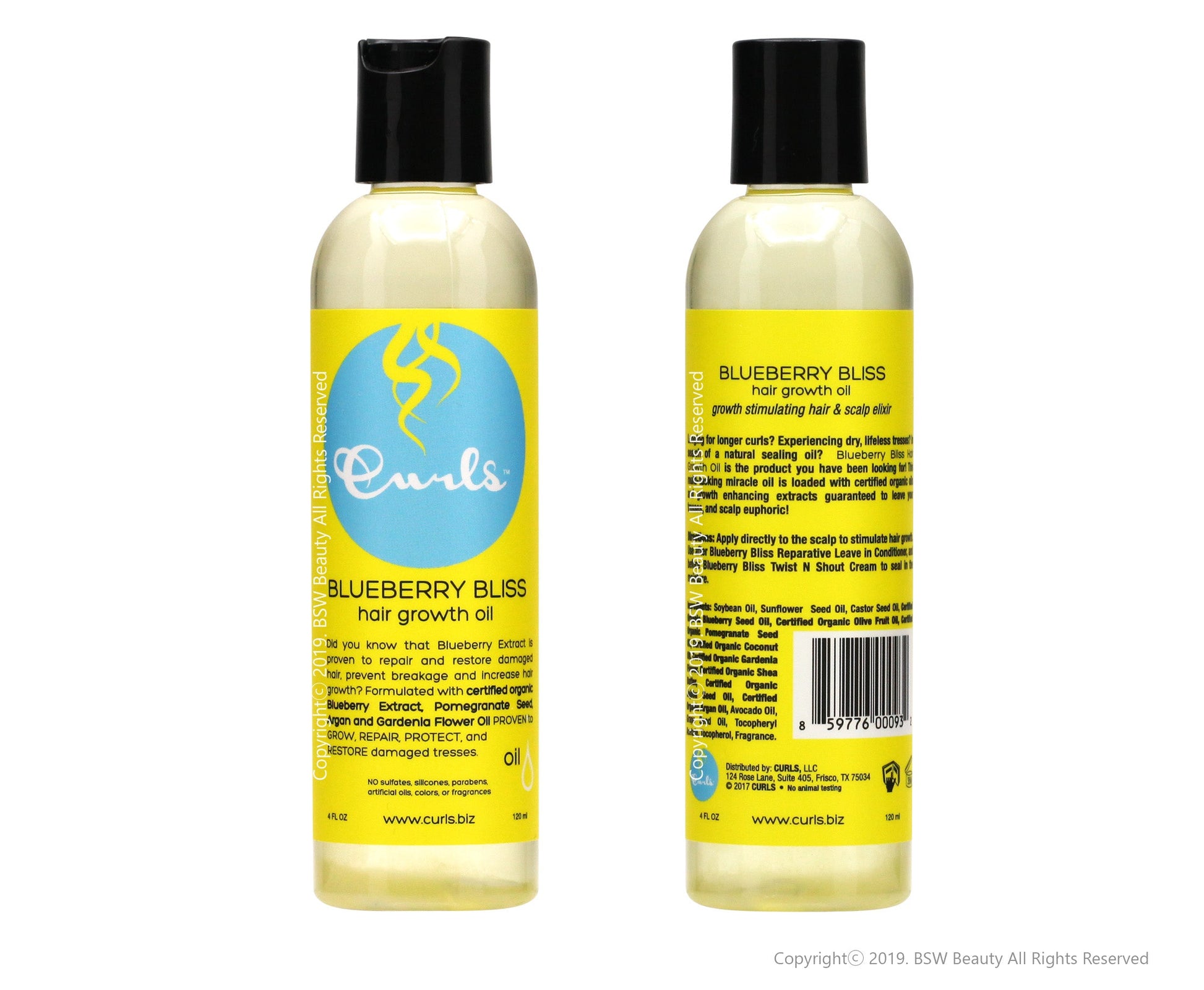 CURLS BLUEBERRY GRWTH OIL 4OZ