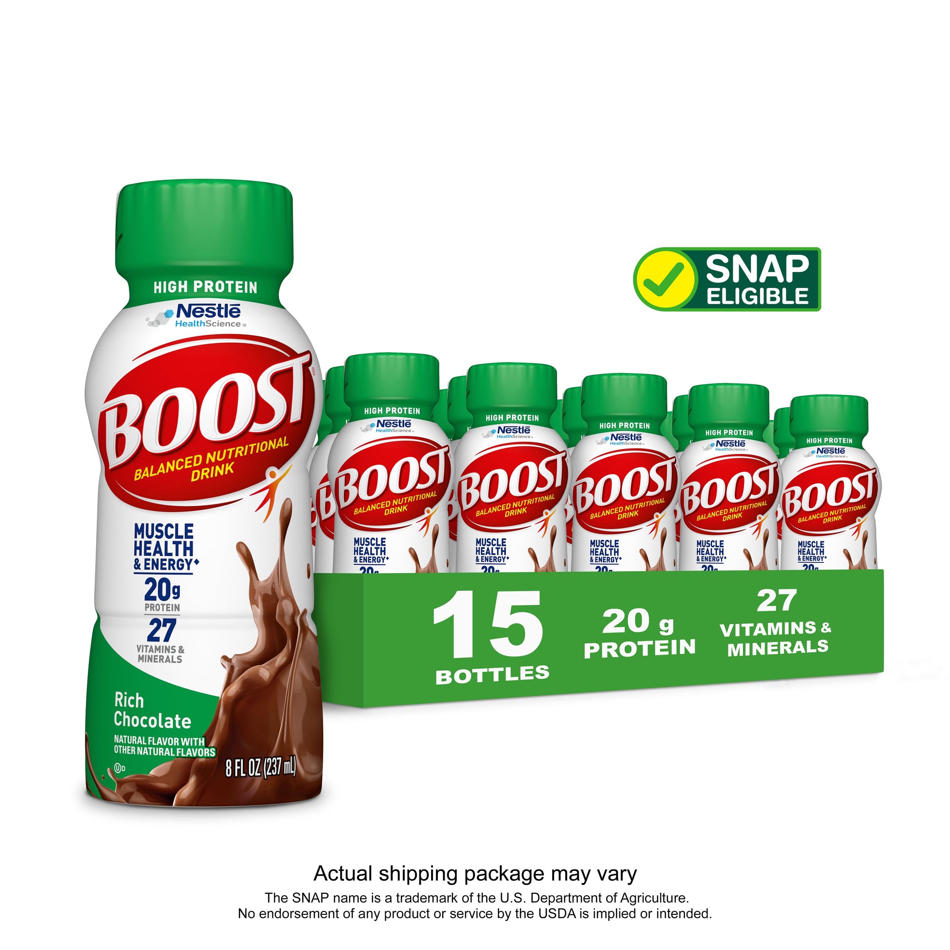 BOOST HIGH PROTEIN VANLLA LIQ 24X8OZ