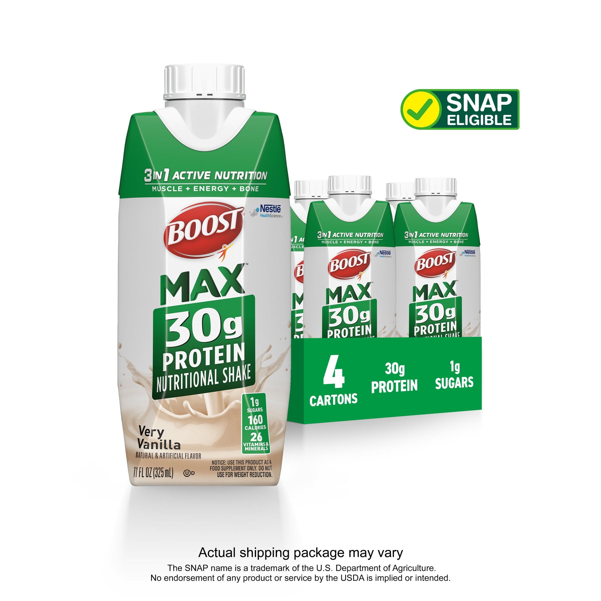 BOOST MAX PROTEIN LQ 4X325ML RC