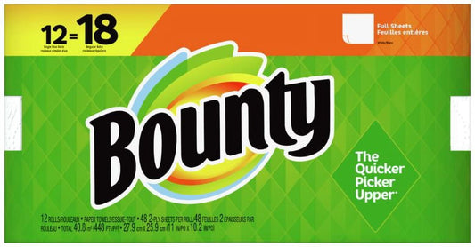 BOUNTY PPR DBL RG TWLS 4 SAS