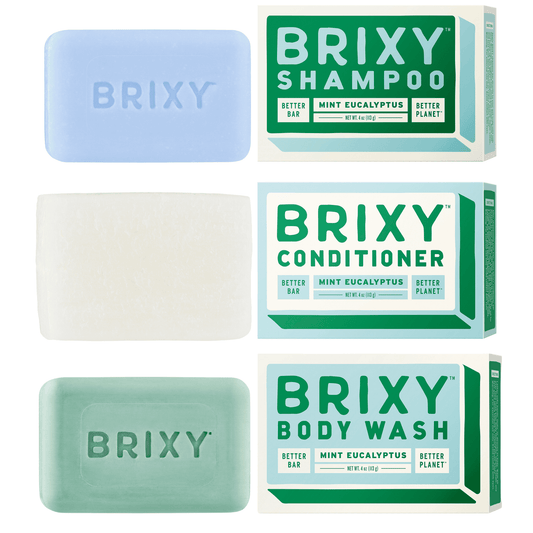 BRIXY SHAMPOO BAR,MNT EUCLYPT