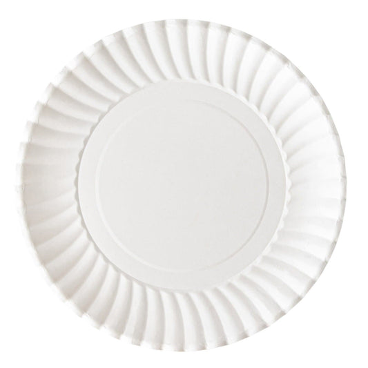 SENSATIONS Premium Paper Lunch Plates - Soft Yellow, 10 count