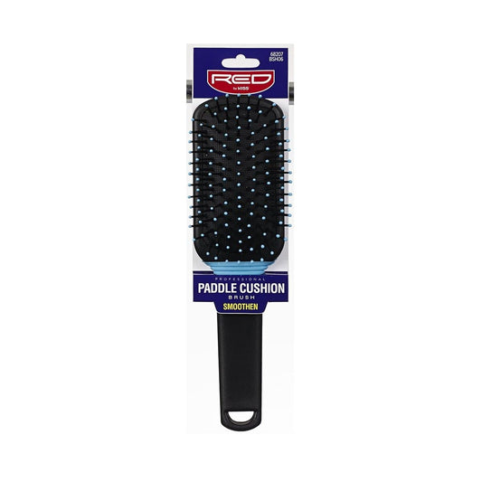 Kiss Red Brush Round Cushion (6in) Smooth Groom