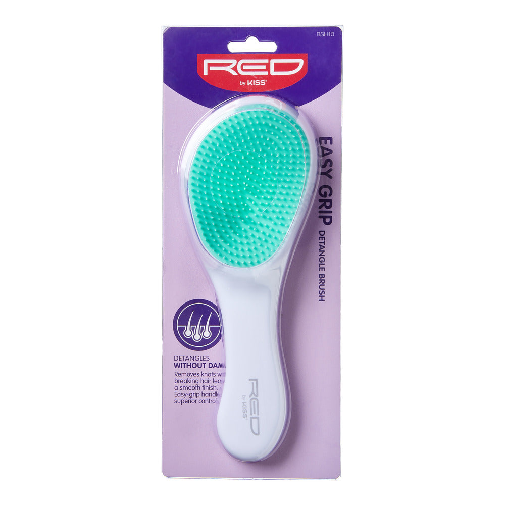 Kiss Red Pro Brush Easy Grip Detangle
