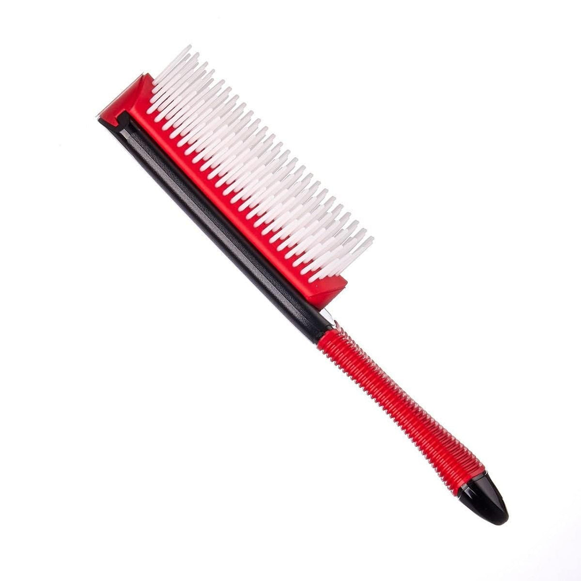Kiss Red Brush Detangling 5 Rows Non-Slip Mini