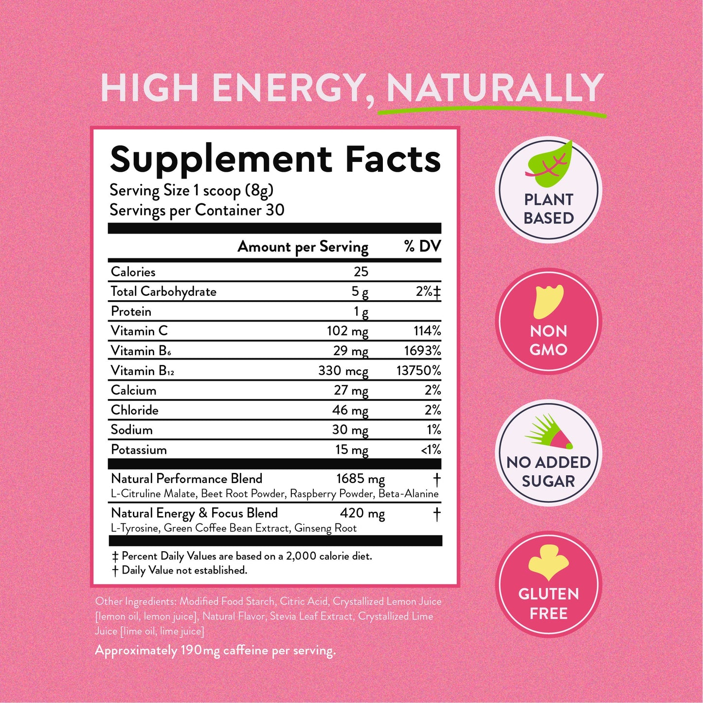PREWORKOUT,RASP LEMONADE