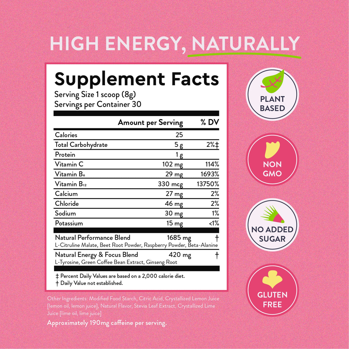PREWORKOUT,RASP LEMONADE