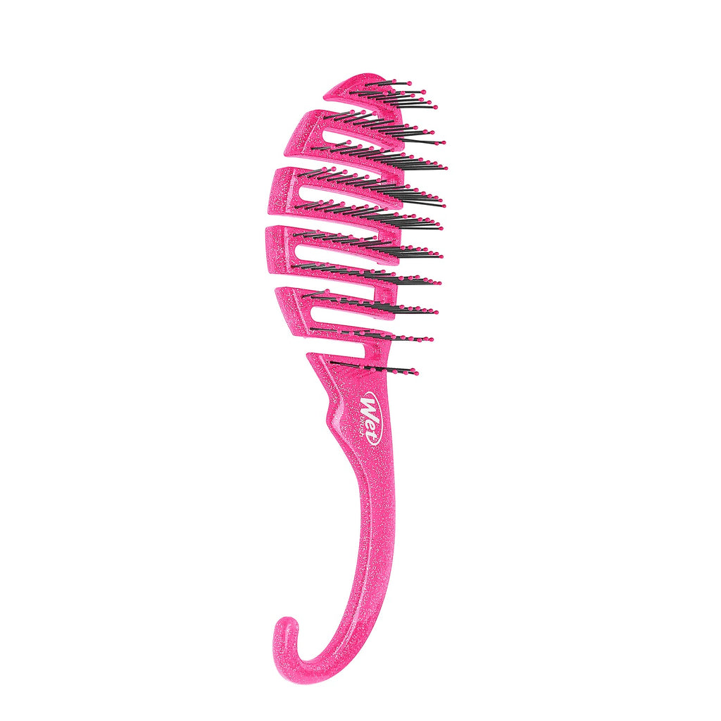 Wet Brush Shower Hair Brush Detangler - Pink Glitter