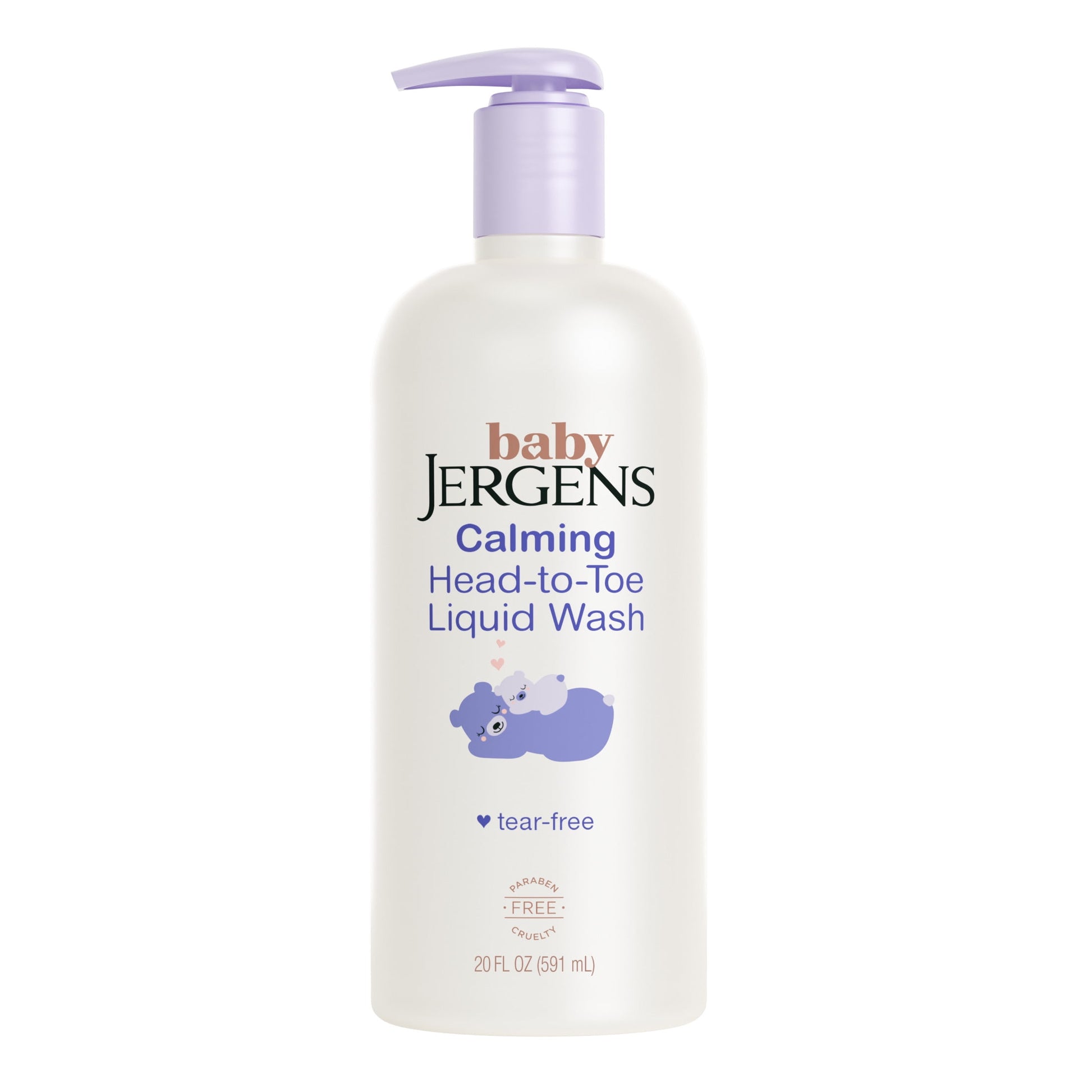 Jergens Baby Calming Head-To- Toe Liquid Wash 20oz