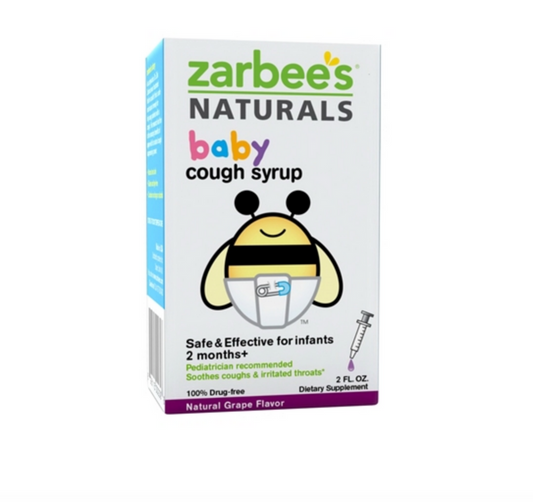 ZARBEES BABY COUGH SR 59ML DK HNY