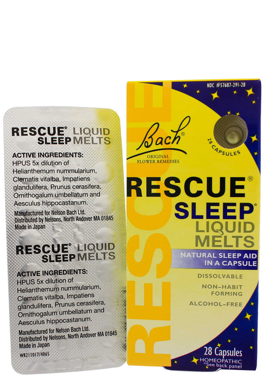BACH RESCUE SLEEP LIQ MELTS
