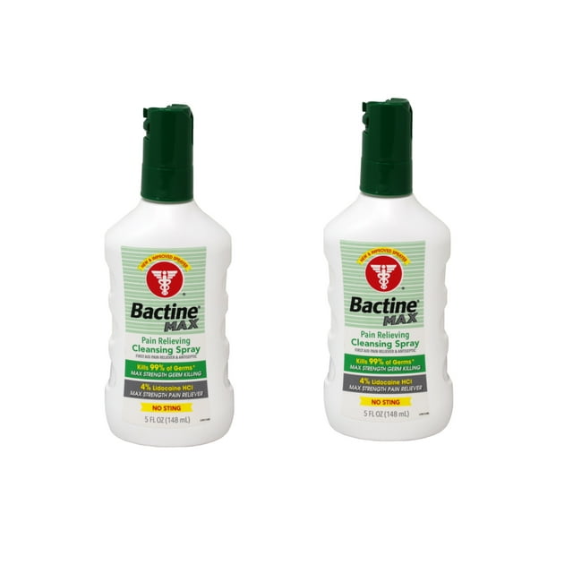 BACTINE MAX PAIN RELVNG CLNSNG SPRAY 5OZ