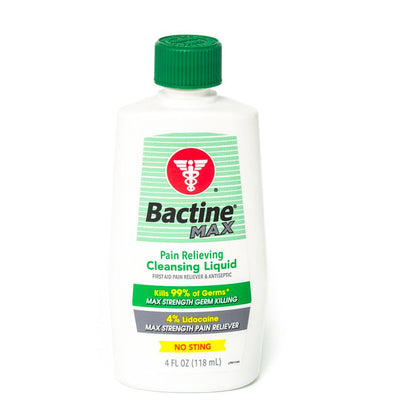 BACTINE MAX WND WSH LQ0.13% 236ML