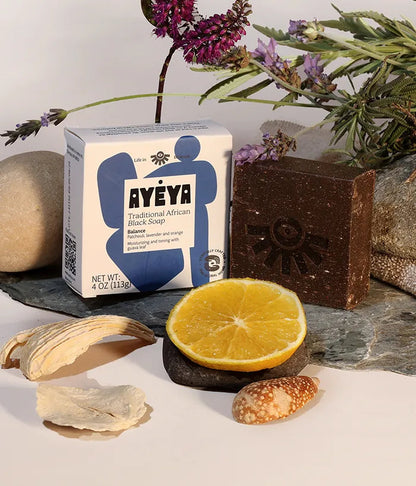 AYEYA AFRICAN BLK SOAP,LQ,PEACE