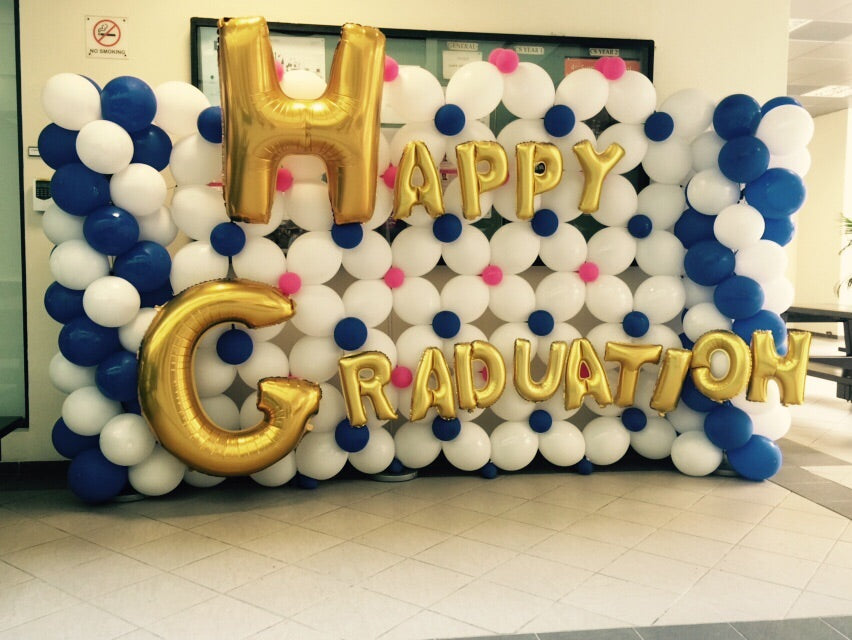 Unique Balloon Cheer Multicolor Photo Booth Backdrop - 60" x 48"