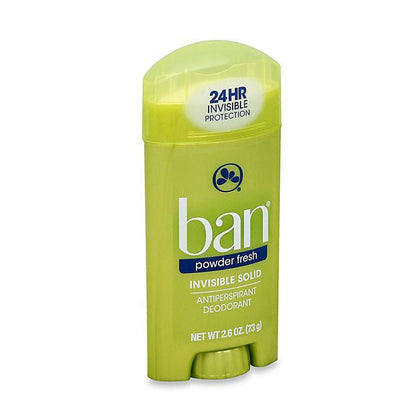 BAN INVISIBLE SOLID POWDER FRESH 2.6OZ