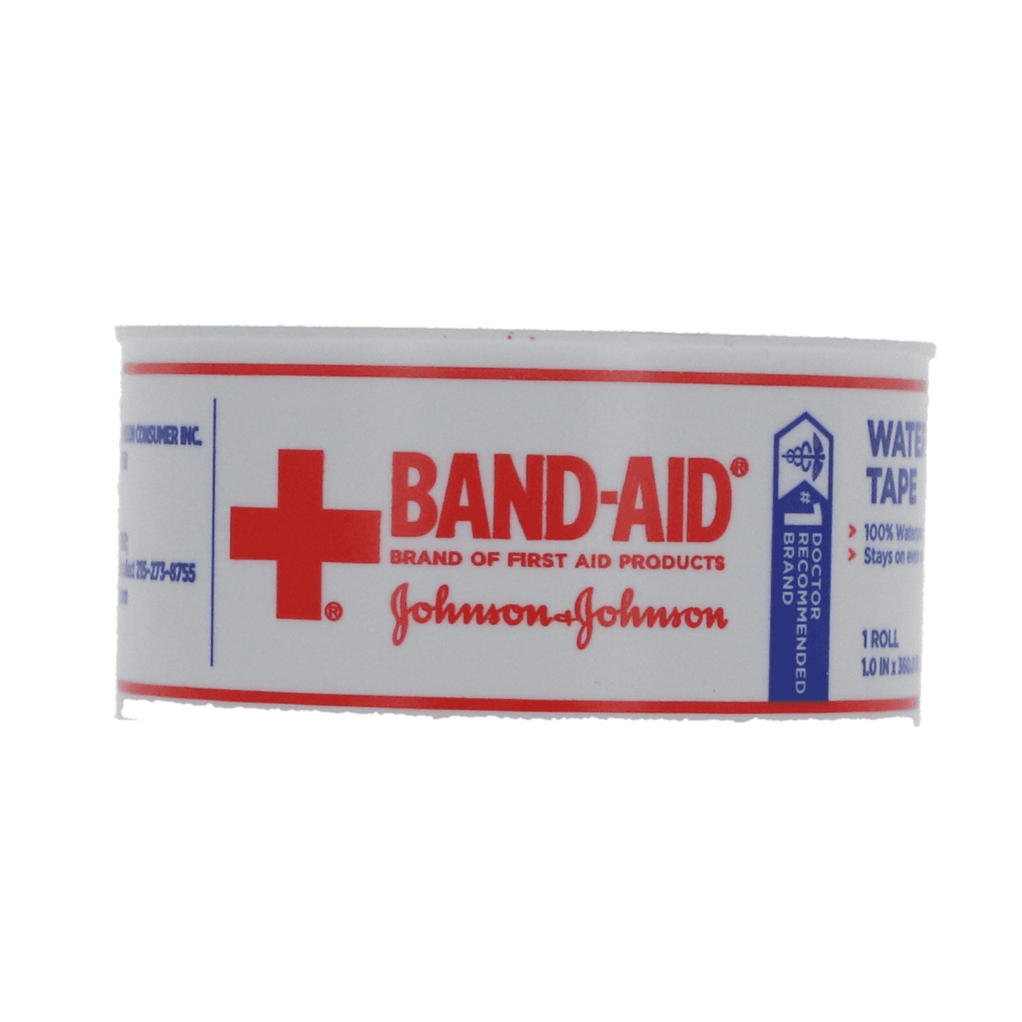 BAND AID TAPE WATERPROOF 1/2 IN X 10 YD