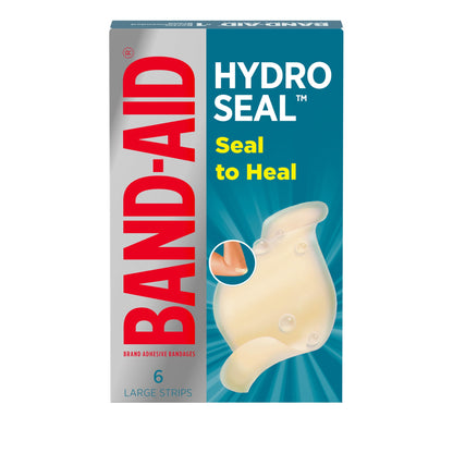 BAND AID HYDRO SEAL BDG LARGE 6CT