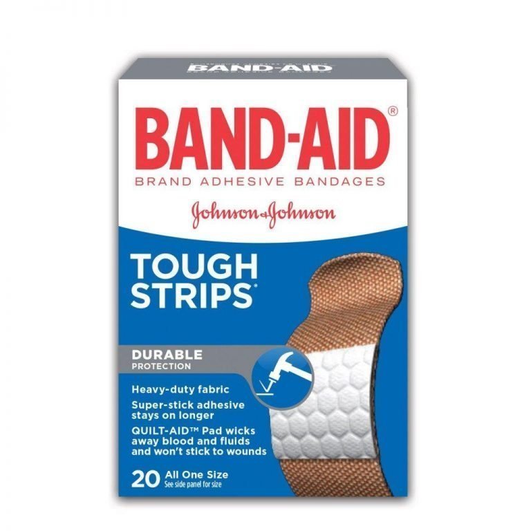 BAND AID TOUGH STRIPS WTRPRF 1SZ 20CT