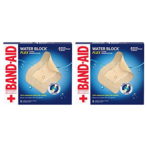 BAND AID WATER BLOCK FLEX PAD 6CT