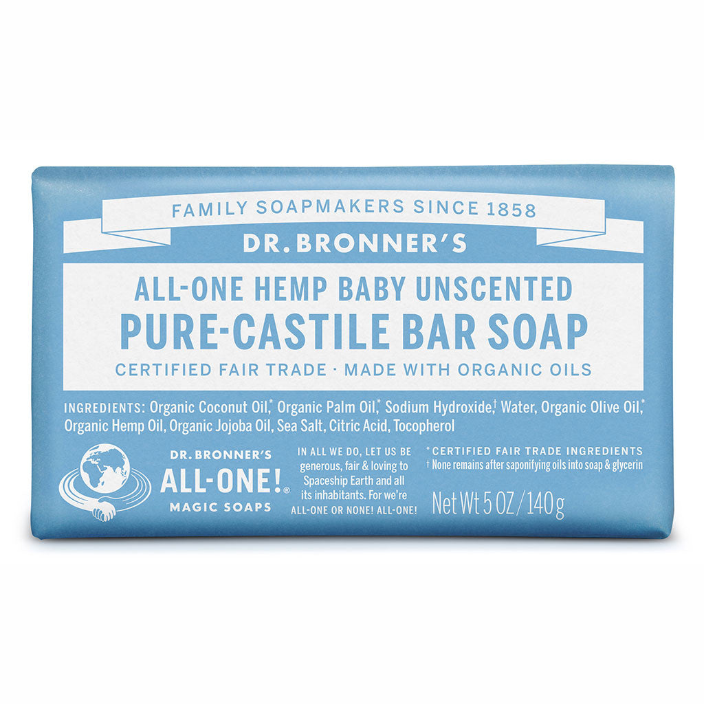 Dr. Bronners Baby Mild Unscented 32oz Castile Soap