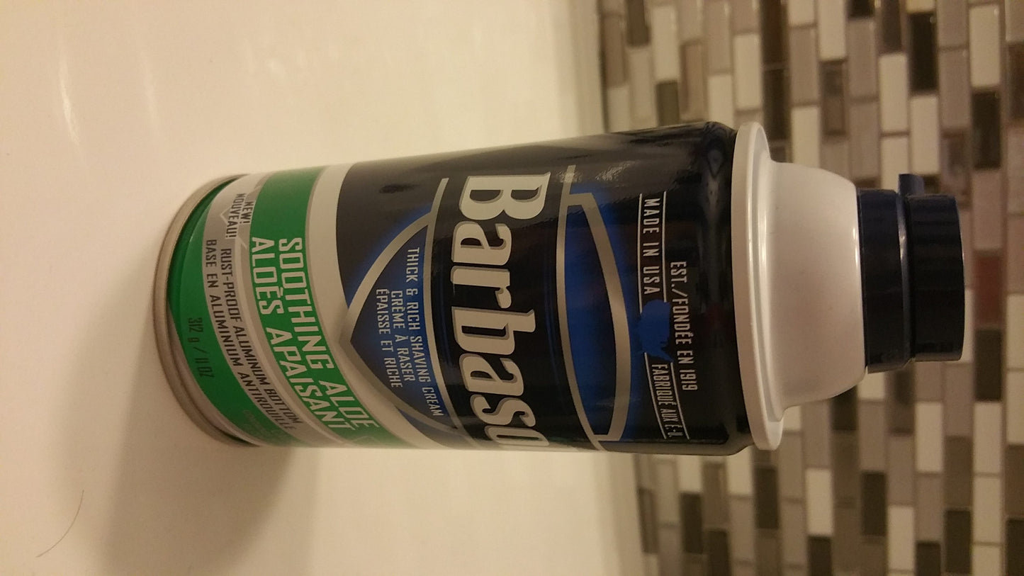 Barbasol Shaving Cream Soothing Aloe 10oz