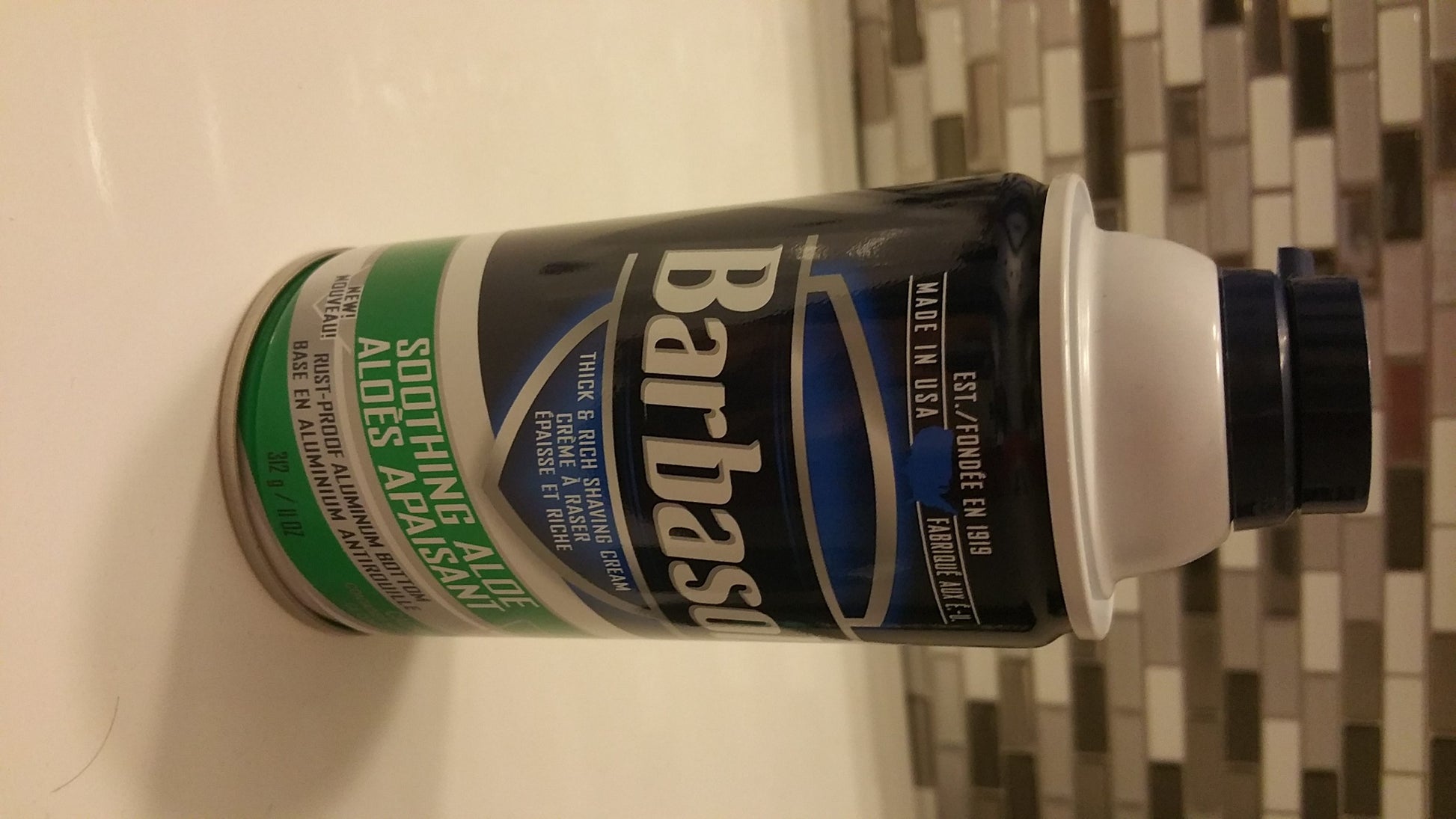 Barbasol Shaving Cream Soothing Aloe 10oz