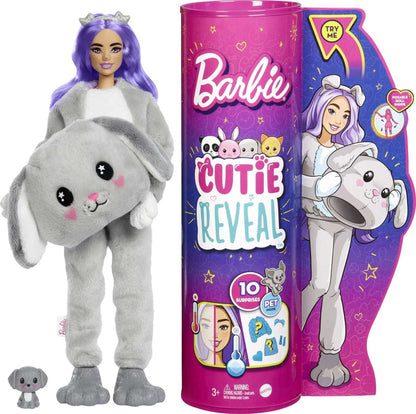 Barbie Mini BarbieLand Cutie Reveal Doll and Pet - Assorted