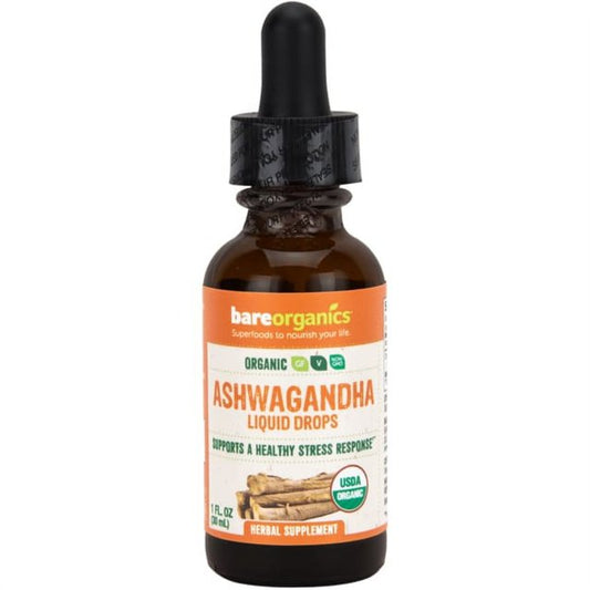 BARE ORGANICS ASHWAGANDHA,OG2,RT PWDR