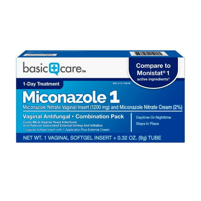 MICONAZOLE 100 MG VAGINAL SUP 7