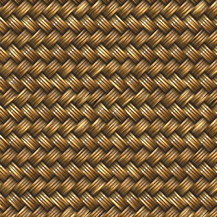 BASKET WEAVE TWL- INK