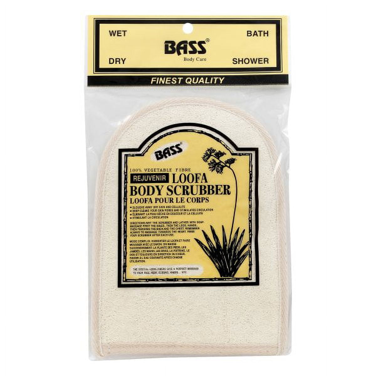 BASS BRUSHES LOOFA,NATURAL RAW