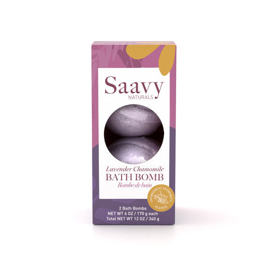 SAAVY NATURALS BATH BOMB,BLGRN ROSE,DUO