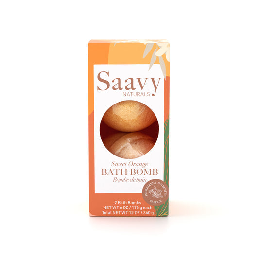 SAAVY NATURALS BATH BOMB,TROP CNUT,DUO