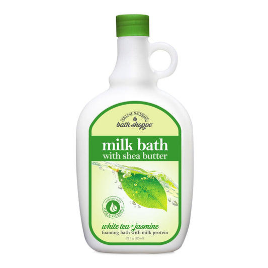 Village Nat. Milk Bath Ultra- Moist White Tea/Jasmine 28oz