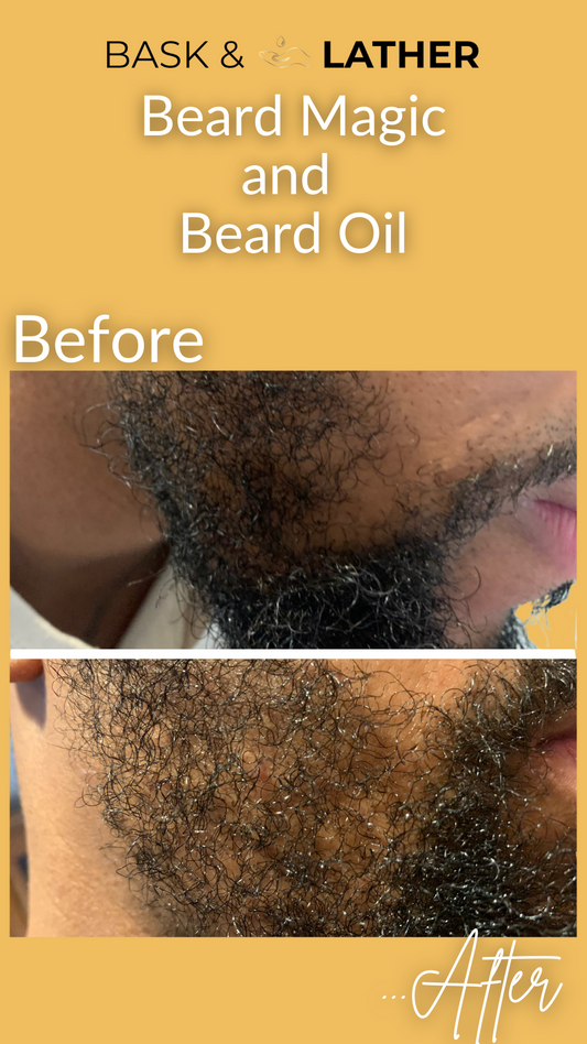 BASK&LATHER BEARD MAGIC     1OZ