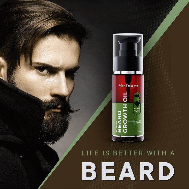 OKAY BEARD GROWTH OIL POMADE 4Z