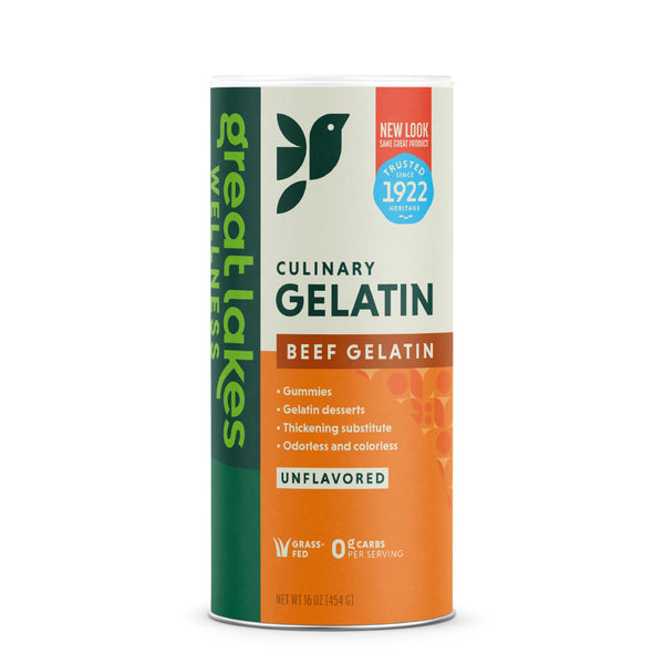 GREAT LAKES WELLNESS CULINARY GELATIN,UNFLAV