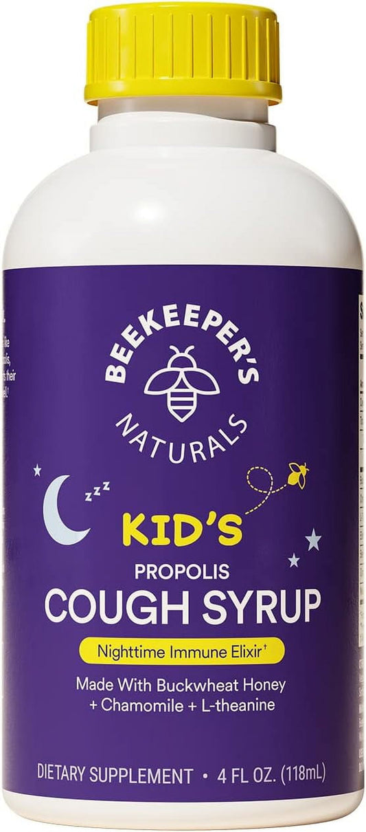 BEEKEEPER'S NATURALS COUGH SYRUP,KIDS,NIGHT