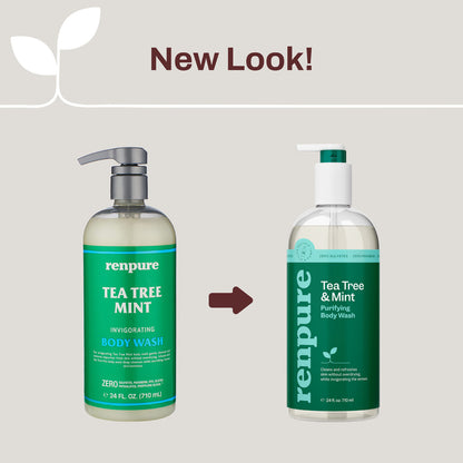 Renpure Body Wash Tea Tree And Mint Purifying 24oz
