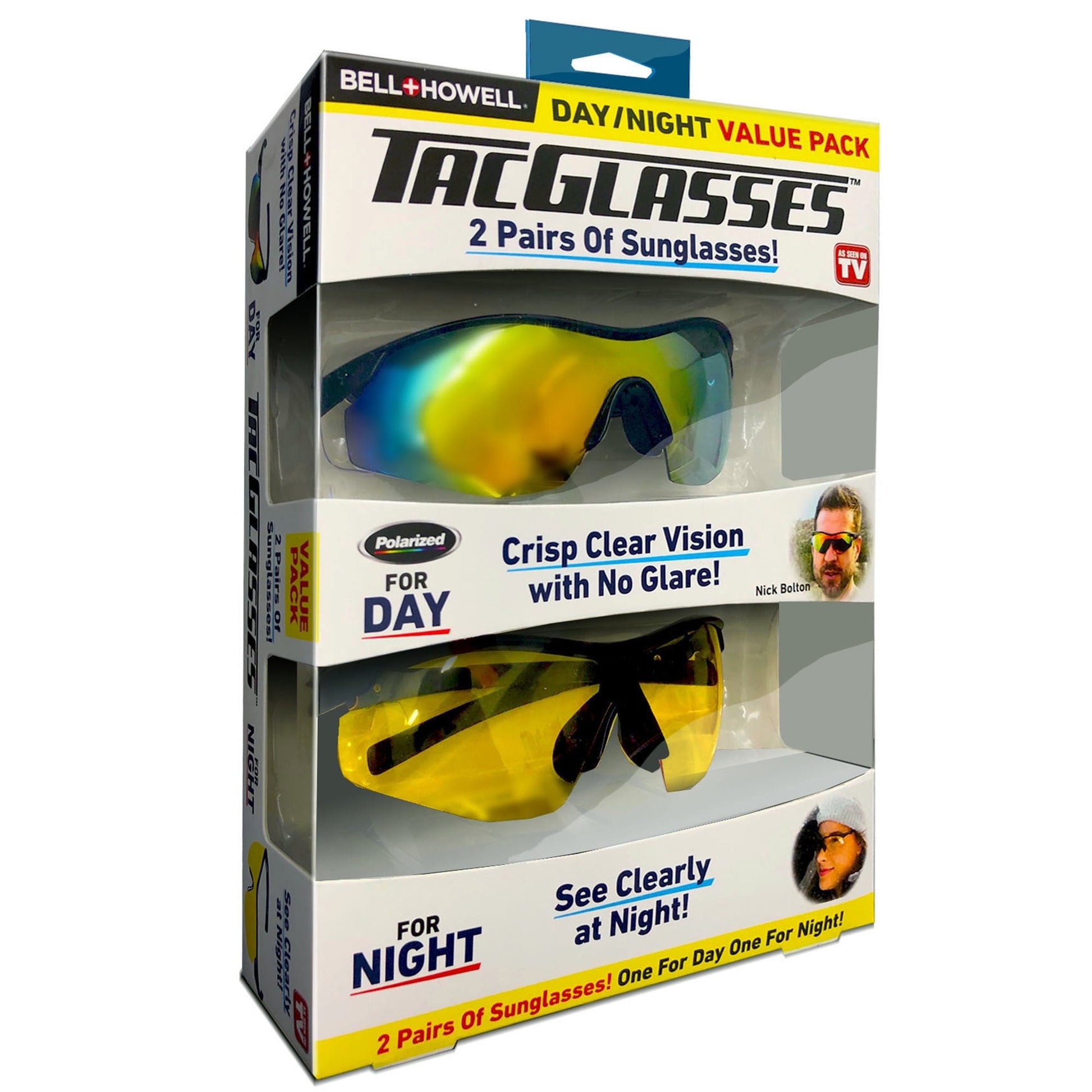 Bell + Howell TacGlasses with Anti Glare Polarized Lens