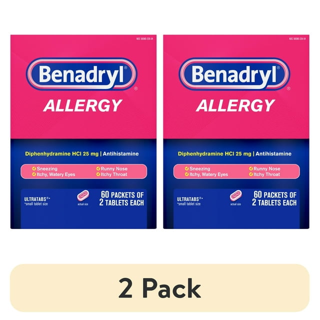 BENADRYL ULTRATABS GO PACK