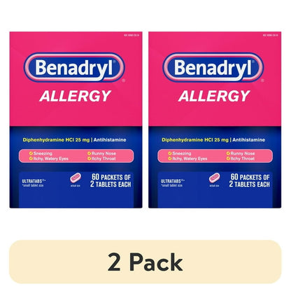 BENADRYL ULTRATABS GO PACK