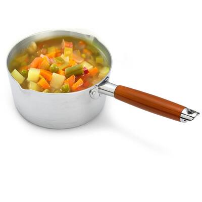 Bene Casa Sauce Pan With Wood Handle, 2 Quart